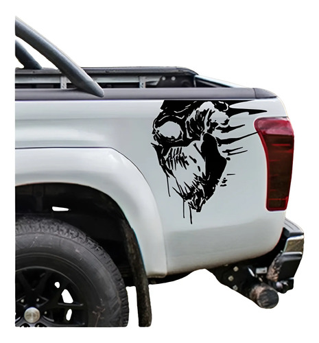 Calcas Sticker Calavera Para Autos Batea Pick Up Suv