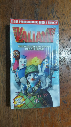 Valiant Vhs Animacion 2005 Walt Disney Nuevo Sin Abrir