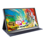 Monitor Portatil 15.6'' 1080p Hdr Pantallas Caja Aluminio