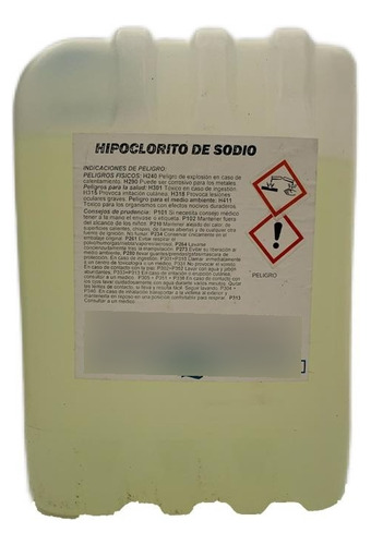  20 Lts De Hipoclorito De Sodio Al 13%