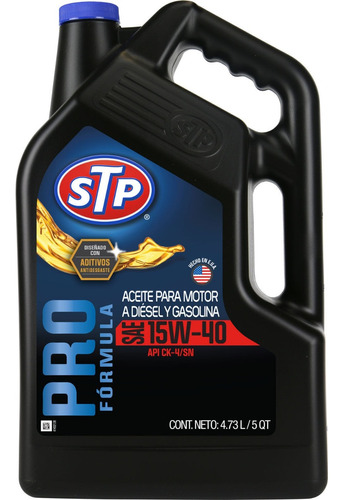 Aceite De Motor Stp 15w-40 Diesel 4.73 Litros