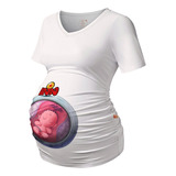 Playera Embarazo Maternidad Dragon Ball - Personalizada