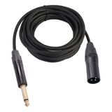 Cable De Audio Estéreo Y Cable De Audio Alloy Trs De 6,35 Mm