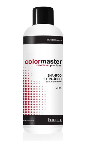 Colormaster Shampoo Cremoso Extra Acido Fidelité 1000ml.