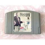 Madden Football 64 Juego Original Para Nintendo 64 Nfl Ea 
