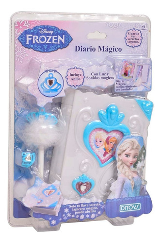 Diario Mágico Disney Princesa C/ Luz Y Sonidos Tun Tunishop