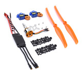 Fpvdrone Rc A Kv Motor Sin Escobillas+30a Esc+sg90 Servos+ .