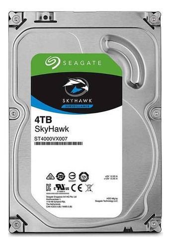 Hd 4tb  Sata Vigilância Seagate Skyhawk St4000vx007