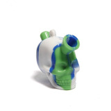 Blunt Bubbler De Silicone Gastronômico Skull Chaveiro