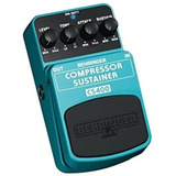 Pedal Para Guitarra Bajo Compresor Comprimir Sustentar