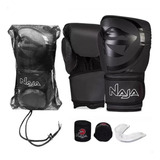 Kit Boxe / Muay Thai Naja Luva Bandagem Bucal + Bolsa Brinde