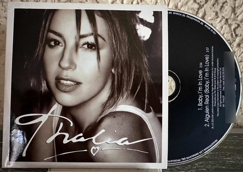 Thalia - Baby Im In Love Alguien Real Single Import España