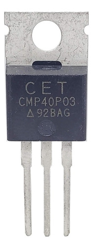 Transistor Cmp40p03 P40p03 Cmp40p 40p03 Mosfet P 30v 40a