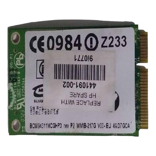 Tarjeta Wifi Para Hp Compaq V3000