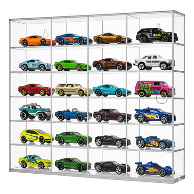Exhibidor Acrílico Hotwheels Coleccionador Carritos Juguetes | Envío gratis