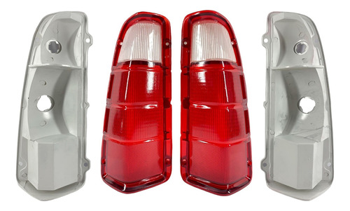 Juego Luces Calaveras Camioneta Dodge D100 D150 1978 78