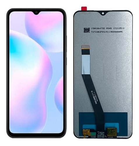 Tela Display Frontal Redmi 9 C/ Aro Gold Edition Ge-503