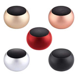 Mini Caixa De Som Bluetooth Metal Amplificada Mini Speaker