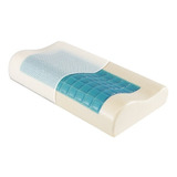 Almohada De Memory Foam Con Gel Térmico Y Funda 