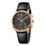 Reloj Calvin Klein Cronógrafo Negro Original Hombre E-watch