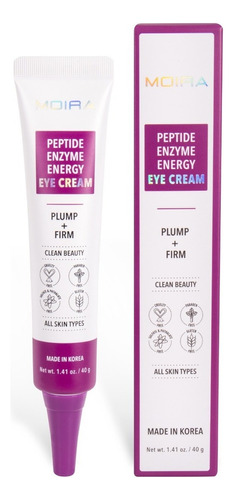 Crema De Ojos Moira Cosmetics K-beauty Energético De Enzimas Tipo De Piel Todo Tipo De Piel