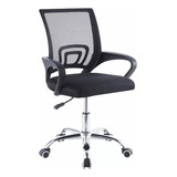 Silla Oficina Secretarial Ejecutiva Home Office Cromada