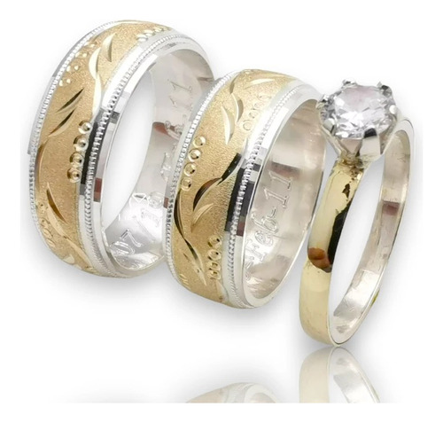 Anillos Matrimonio Oro Plata Gratis Anillo Compromiso