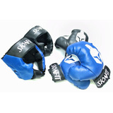 Dos Pares De Guantes De Box+2 Cascos Protectores Box