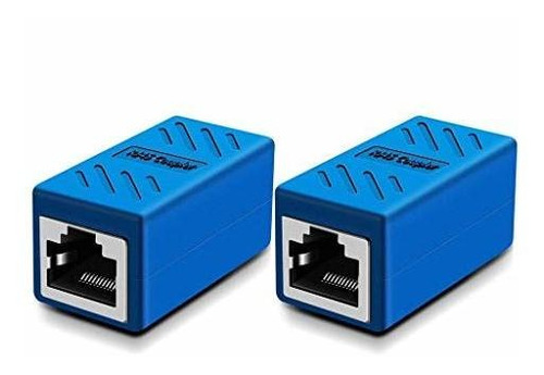 Acoplador Ethernet Rj45 Para Cable Cat7/cat6/cat5.