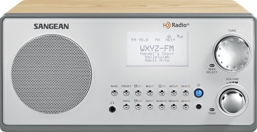Sangean Hdr-18 Hd Radio/fm-stereo/am - Mesa De Madera Para .