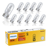 Kit 10 Lamparas Philips T10 W3w Piojito Posicion 12v Muelita