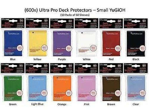 10 Paquetes Micas Protectores Ultra Pro Envío Gratis Yugioh
