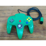 Controle Verde N64 Original Usado P/ Nintendo 64 C/ Nf-e
