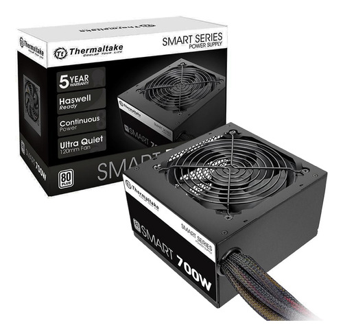 Fuente Thermaltake Smart 700w 80 Plus White Psu Gamer Pc