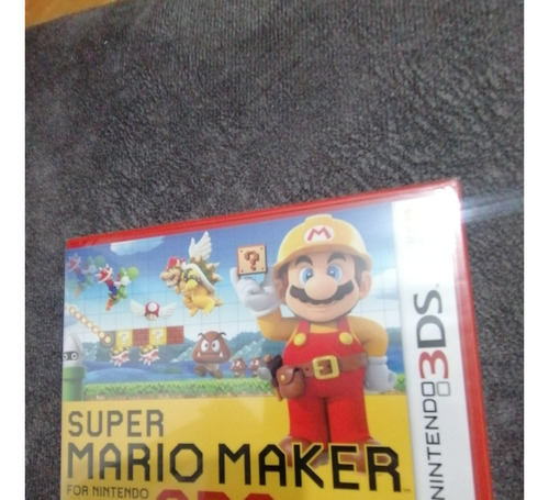 Super Mario Maker Sellado 3 Ds