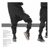 Pantalón-pants Jogger Cargo Techwear Marca Gooddvil Tallas