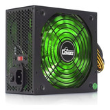 Fonte Gamer 500w Reais Atx 20+4p Silenciosa Para Pc Desktop