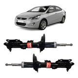 Par Amortiguador Delantero Para Hyundai Accent Rb 2011-2020