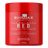 Máscara Matizadora Tonalizante Vermelho Red 500g - Biomax