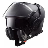 Casco Abatible Ls2 Valiant 180 Degrees Negro Mate Noir