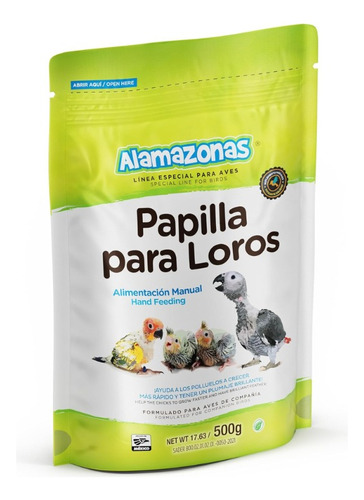 Alamazonas Papilla Para Loros 250  Gr