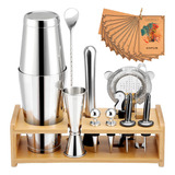 Kit De Cocteleria Bartender 13 Piezas Crea Cocteles