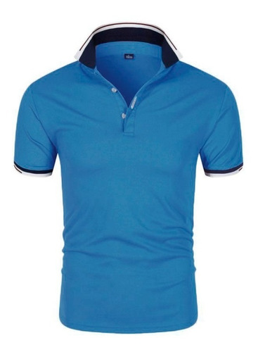 Playera Casual Moda Tipo Polo Súper Calidad Clazzic 201404 G