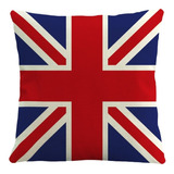 T3 Home Sofá Cama Coche Bandera Británica Decorativa Clásica