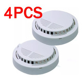 4pcs Sistema De Alarma De Humo Independiente Para Casa