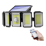 300led 100w Solar Lámpara De Pared Interior Exterior Sensor