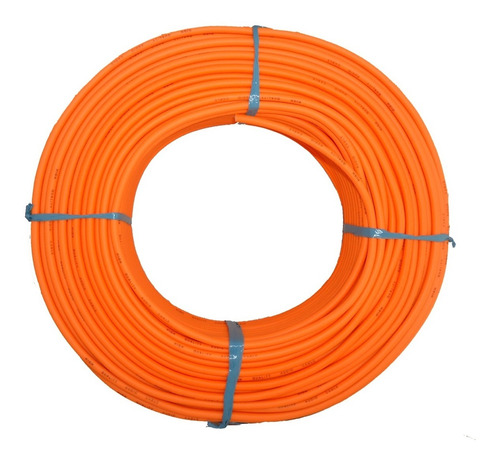 Cable Microfono 6mm Balanceado  Fluo Naranja X 10 Mts 