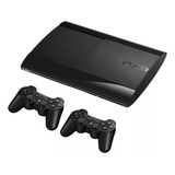 Playstation 3 Sony 500gb Com 4 Jogos 2 Controles
