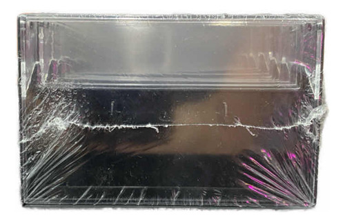 Caja De Cassette  Transparentes Y Negras