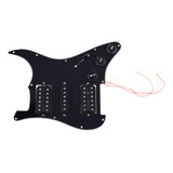 Guitarra Eléctrica Precableada Cargada Pickguard, 11 Orifici